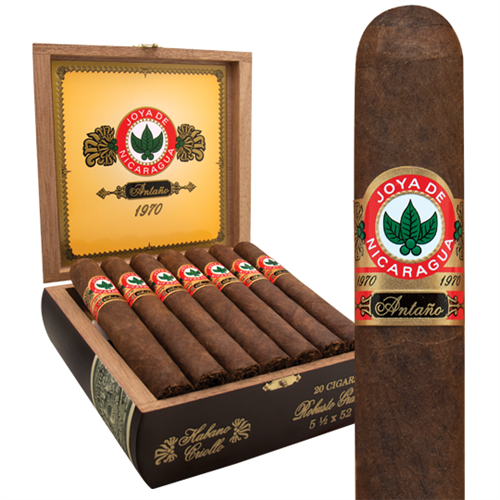 Joya de Nicaragua Antano 1970 Alisado Box of 20 - 6" x 52