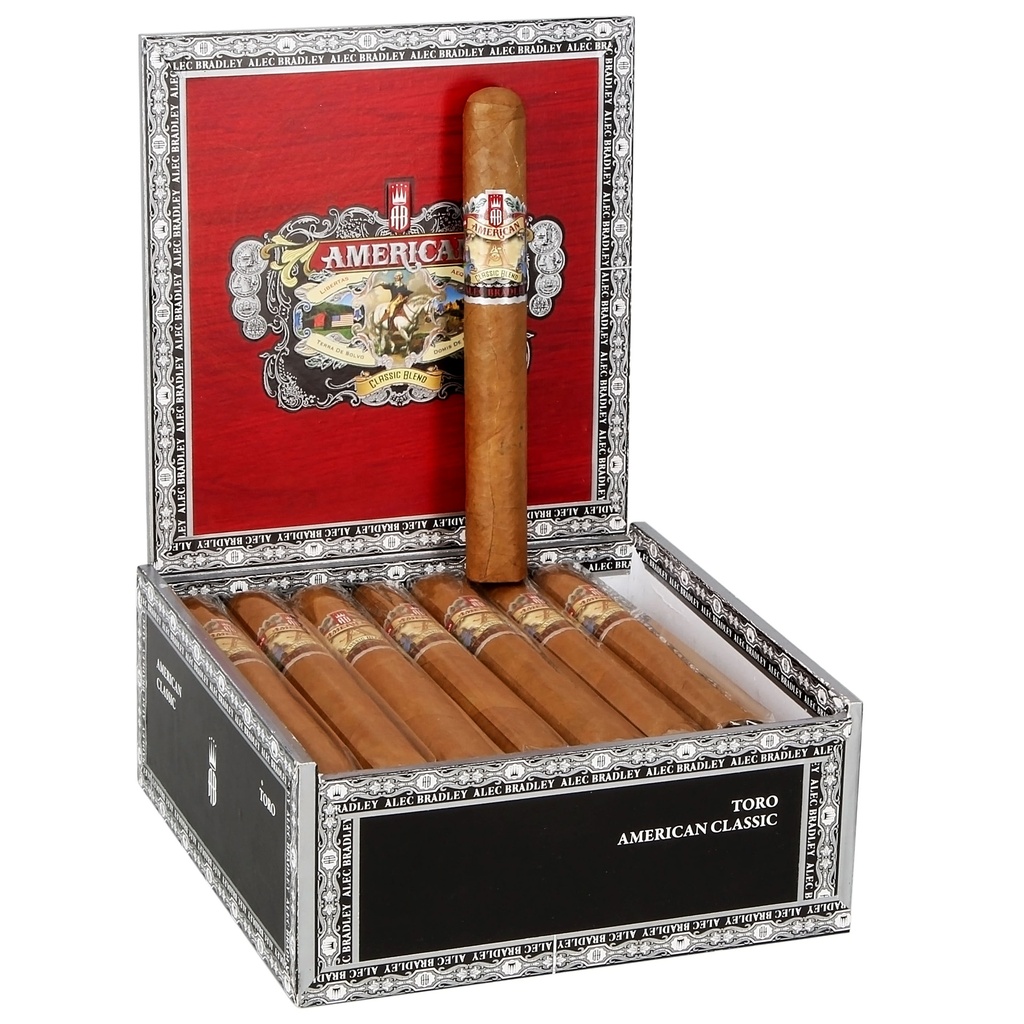 Alec Bradley American Classic Blend Toro Box of 24 - 6" x 50