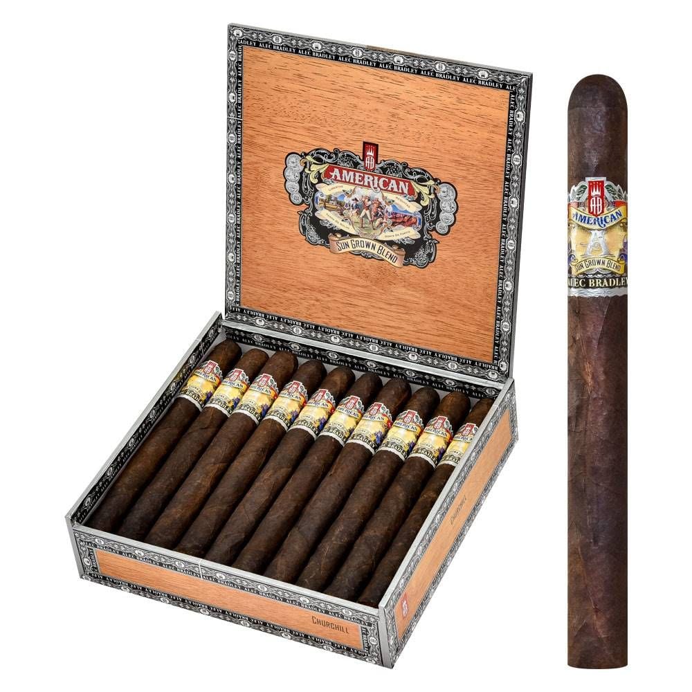 Alec Bradley American Sun Grown Churchill Box of 24 - 7" x 48