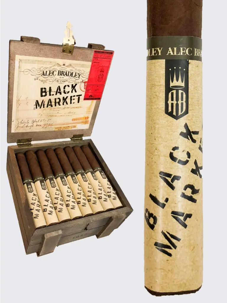 Alec Bradley Black Market Toro Box of 24 - 6"x 50