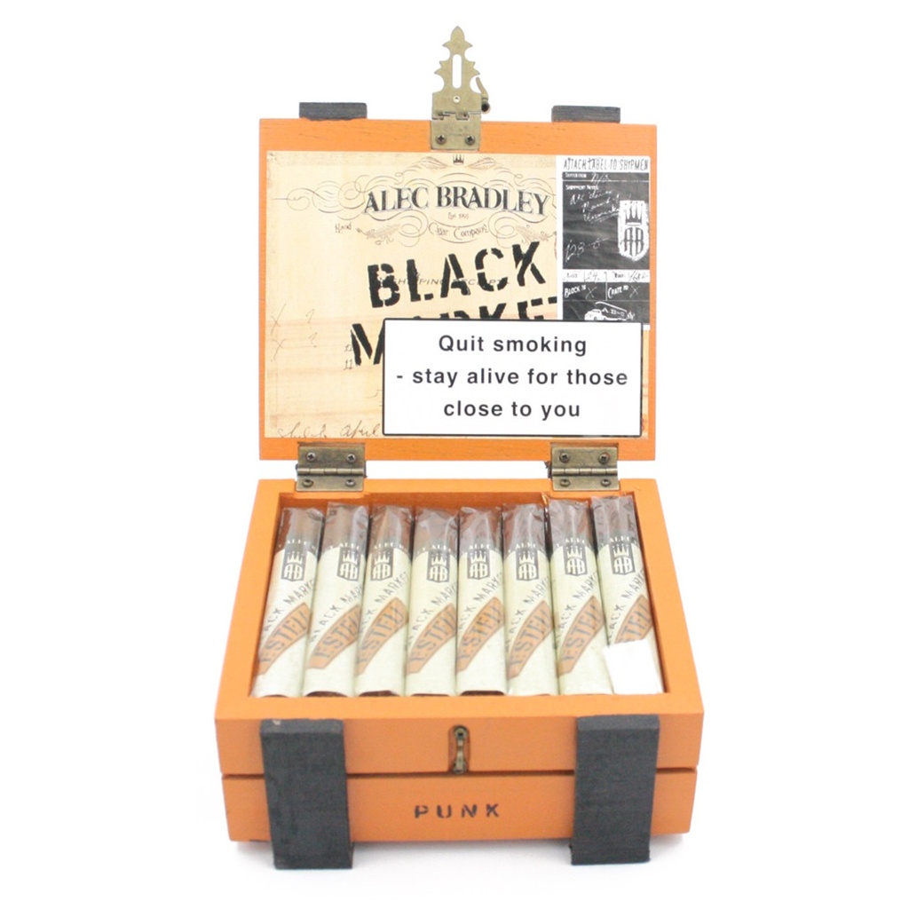 Alec Bradley Black Market Esteli Punk Box of 24 - 4" 1/2 x 42
