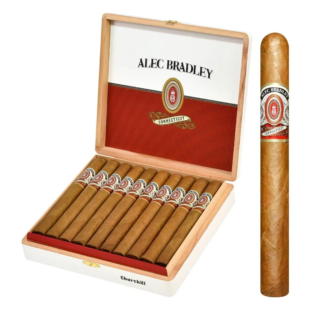 Alec Bradley Connecticut Churchill Box of 24 - 7" x 50