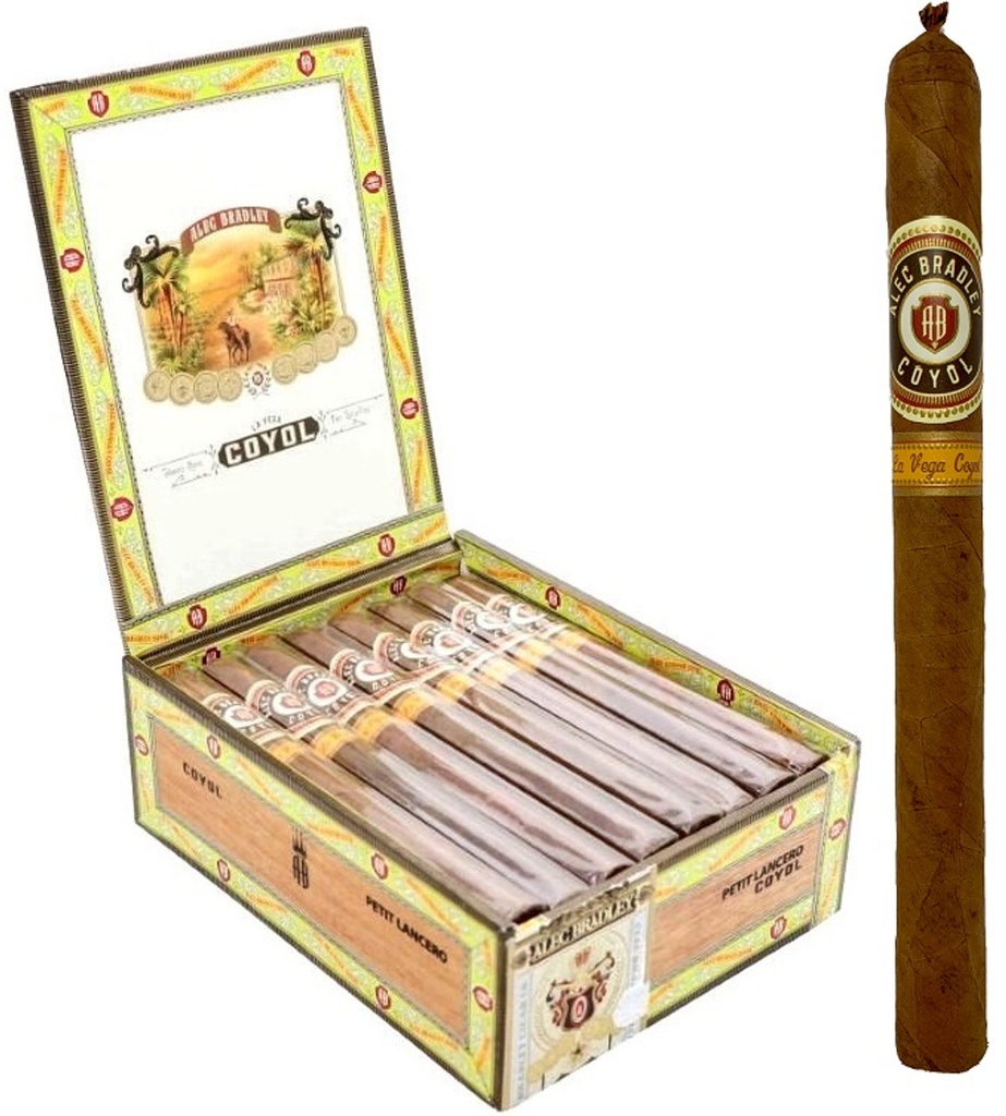 Alec Bradley Coyol Double Petit Lancero Box of 24 - 6" 1/2 x 41