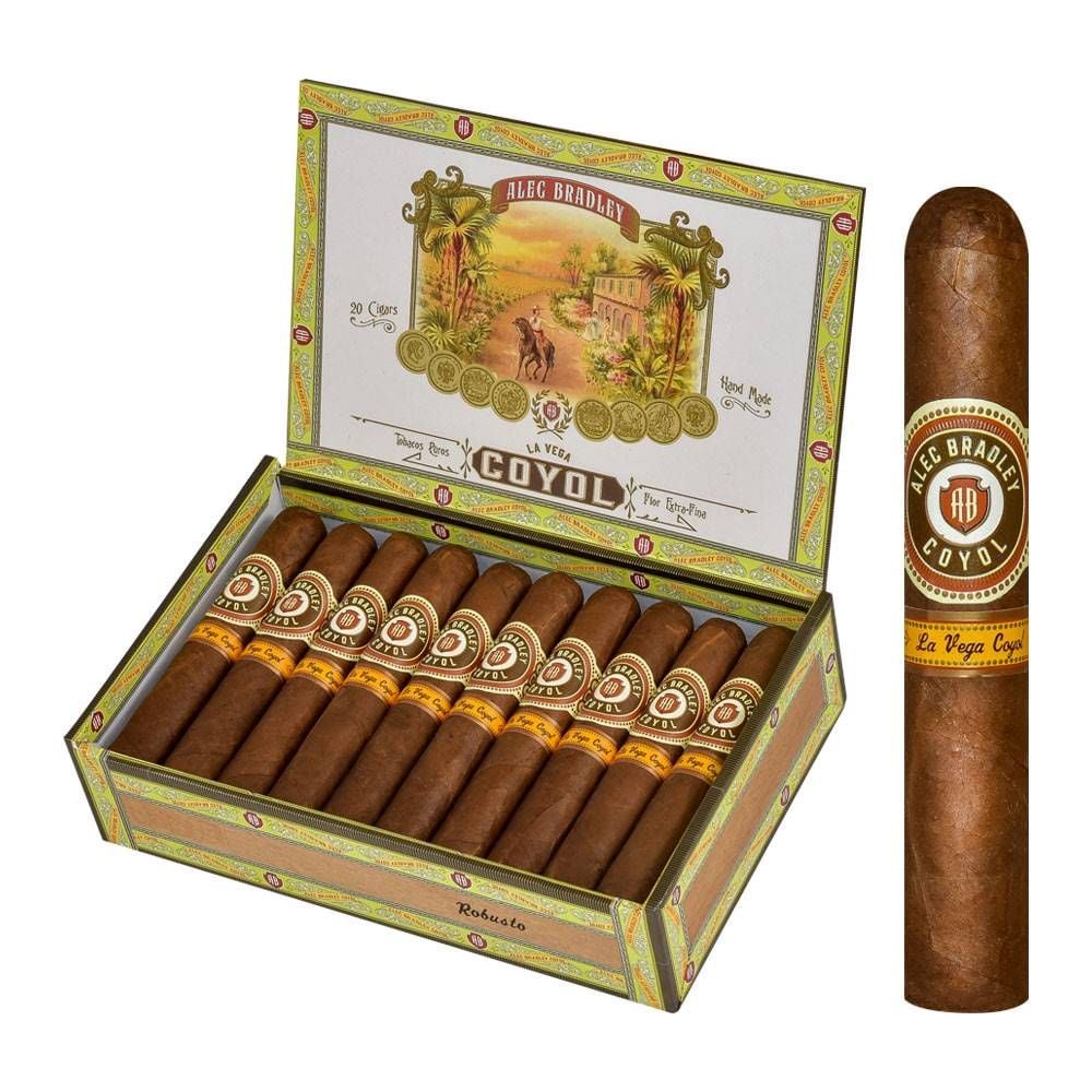Alec Bradley Coyol Double Robusto Box of 24 - 5" x 52