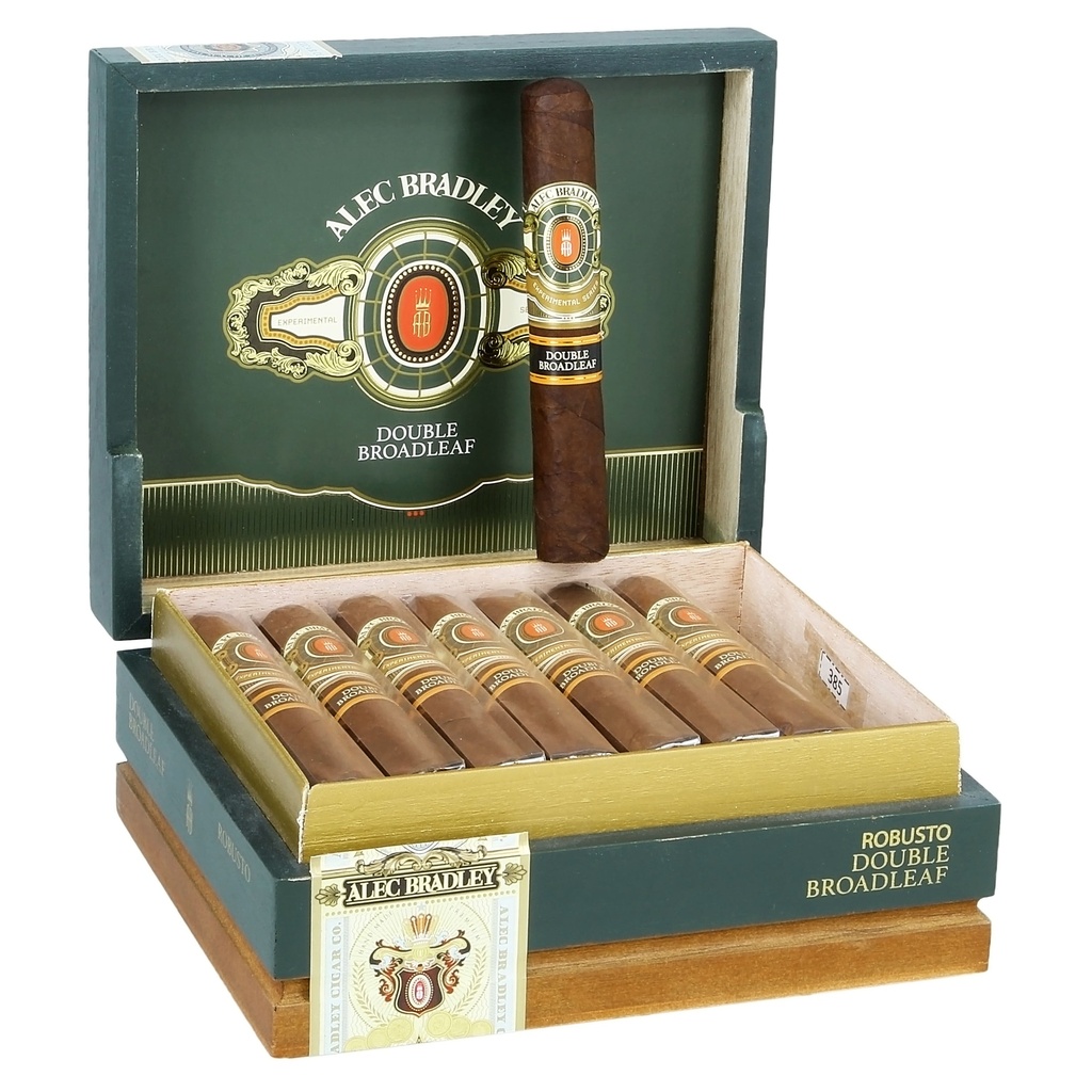 Alec Bradley Double Broadleaf Robusto Box of 24 - 5" x 50