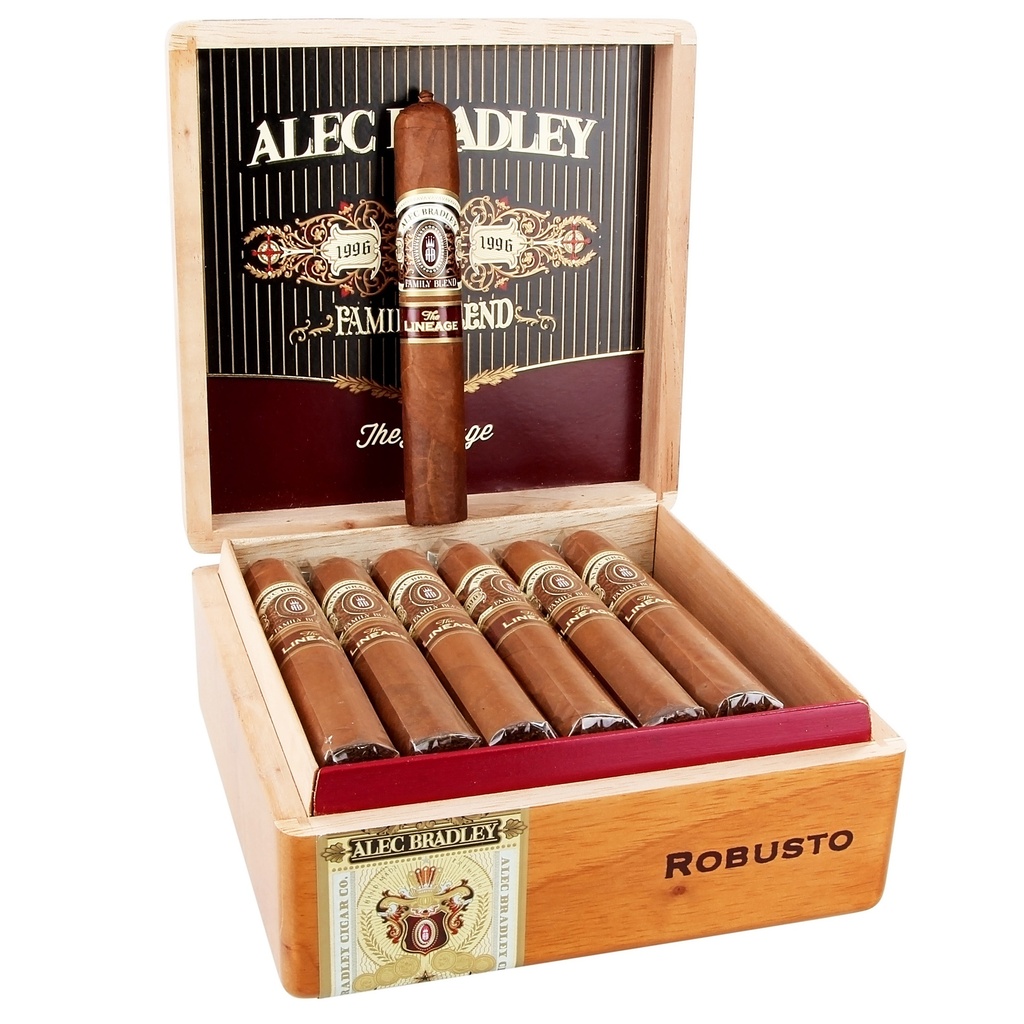 Alec Bradley The Lineage Family Robusto Box of 24 - 5" 1/4 x 52