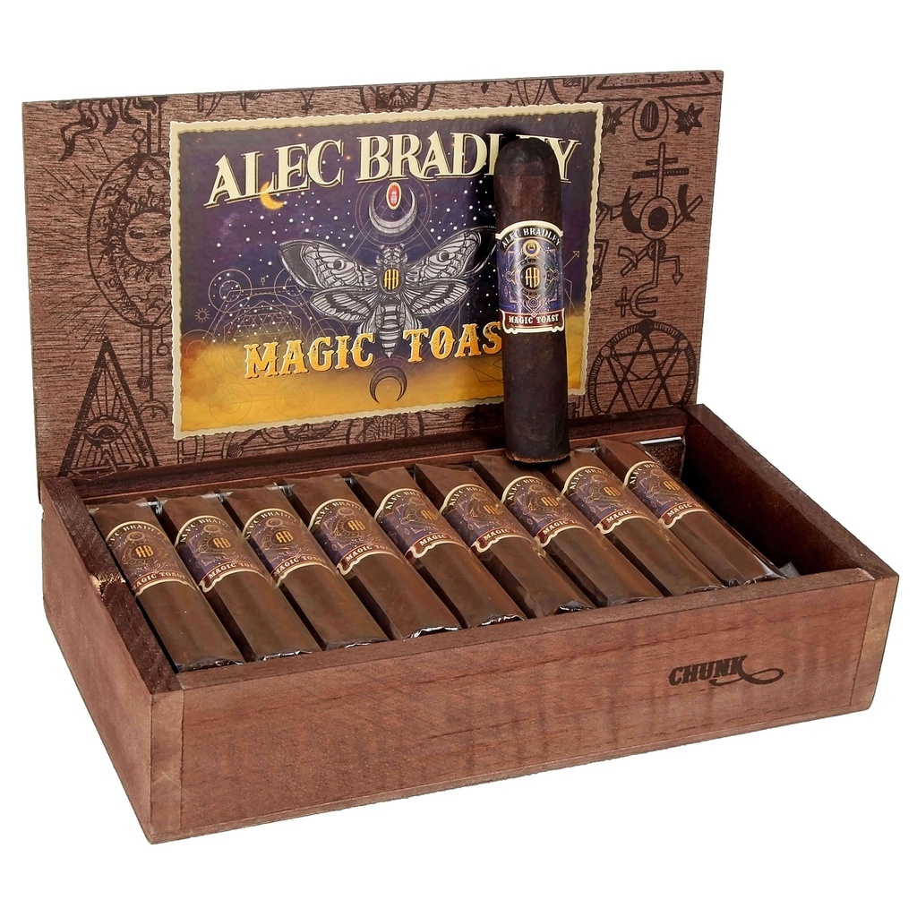 Alec Bradley Magic Toast Chunk Box of 24 - 4" 1/2 x 60
