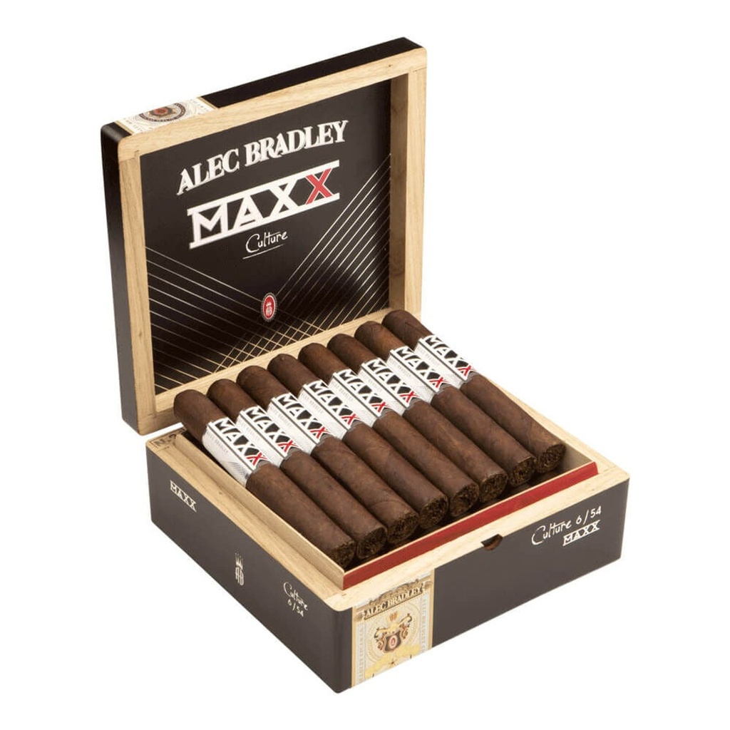 Alec Bradley Maxx Culture Box of 24 - 6" x 54