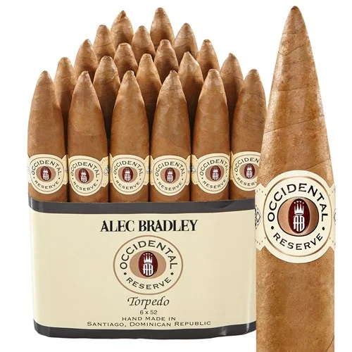 Alec Bradley Occidental Reserve Torpedo Bundle of 20 - 6" x 52