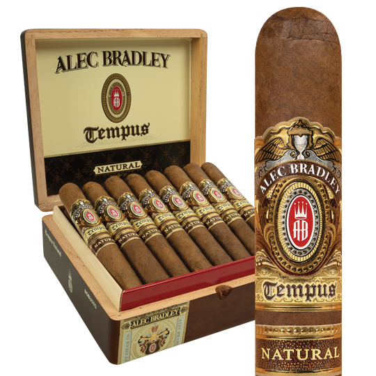 Alec Bradley Tempus Natural Robusto Box of 24 - 5" x 50