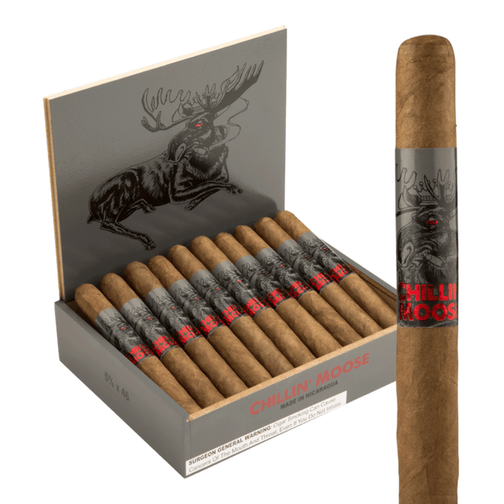 Chillin' Moose Corona Box of 20 - 5" x 52 