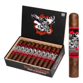 Chillin Moose Bull Mose Maduro Gigante Box of 20 - 6" x 60 