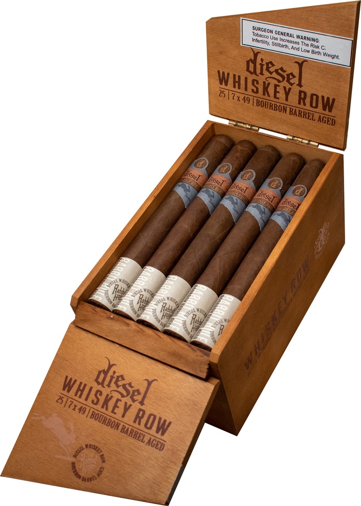 Diesel Whiskey Row Churchill Box of 25 - 7" x 49