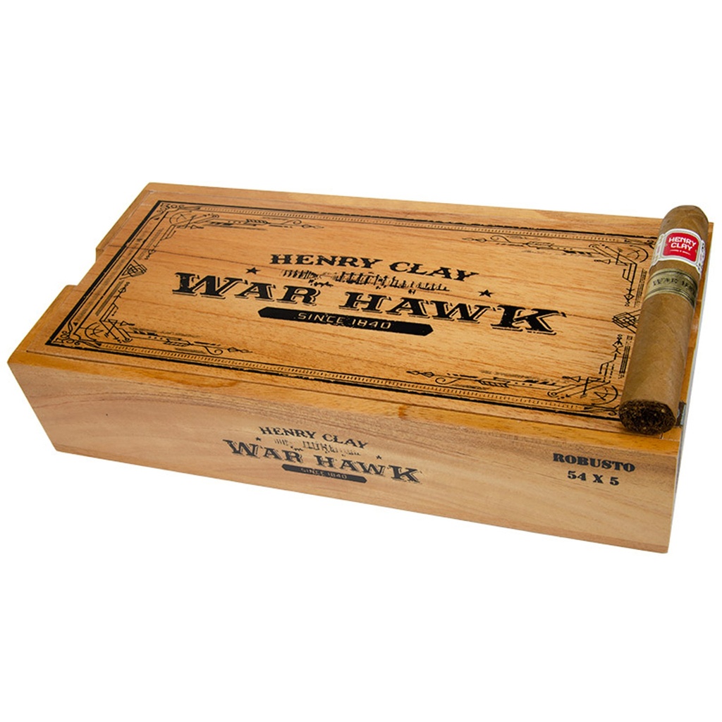 Henry Clay War Hawk Robusto Box of 25 - 5" x 54 