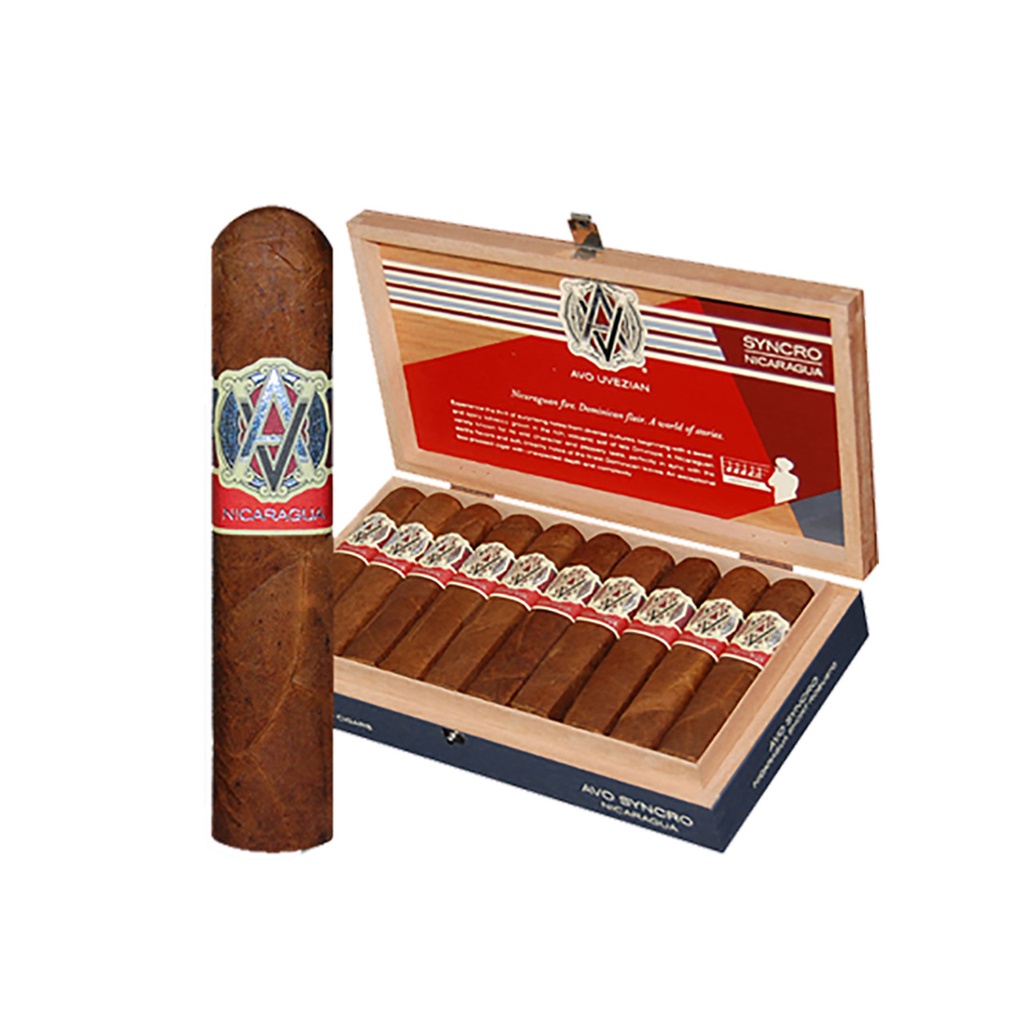 AVO Syncro Nicaragua Robusto Box of 20 - 5" x 50
