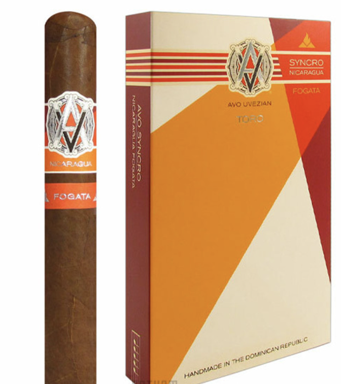 AVO Syncro Nicaragua Toro (Pack of 4 ) Box of 20 - 6" x 54
