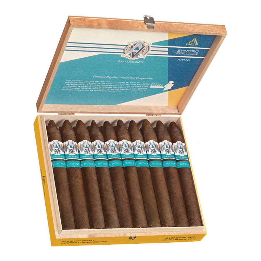 Avo Syncro South America Ritmo Torpedo Largo Box of 20 - 7" x 36 / 54 