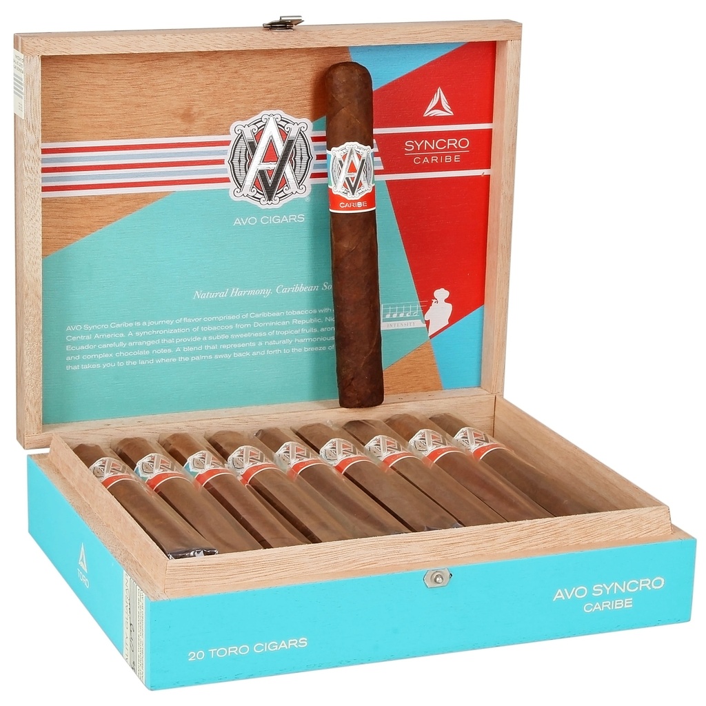 AVO Syncro Caribe Toro Box of 20 - 6" x 52