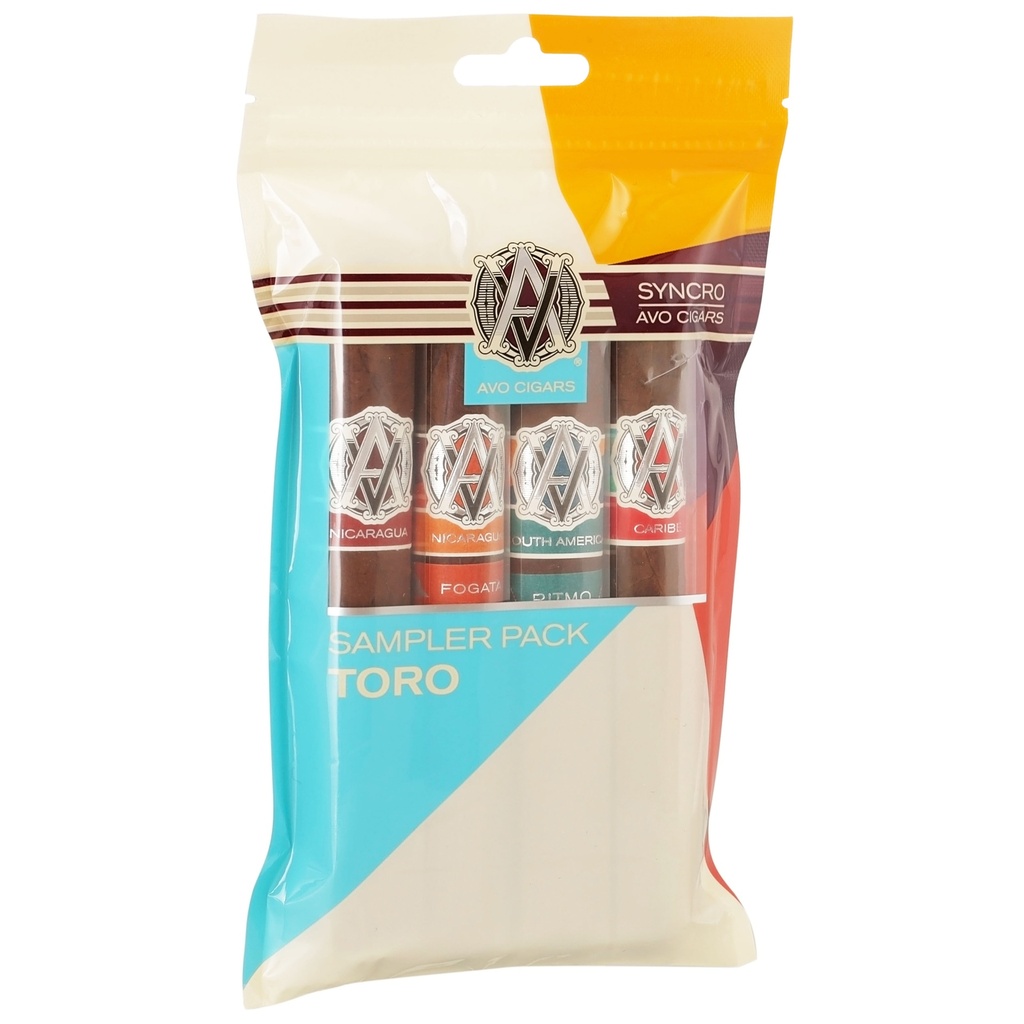 AVO Syncro Toro Selection (Pack of 4) Box of 10 Pack