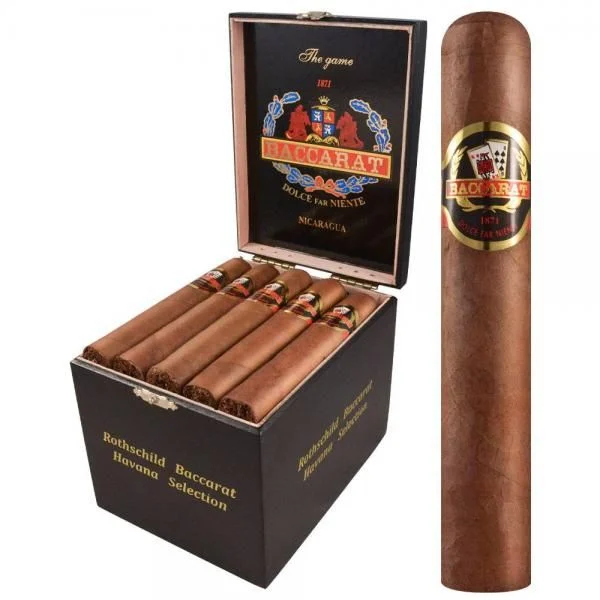 Bacarat The Game Nicaragua Rothschild Box of 25 - 5" x 50