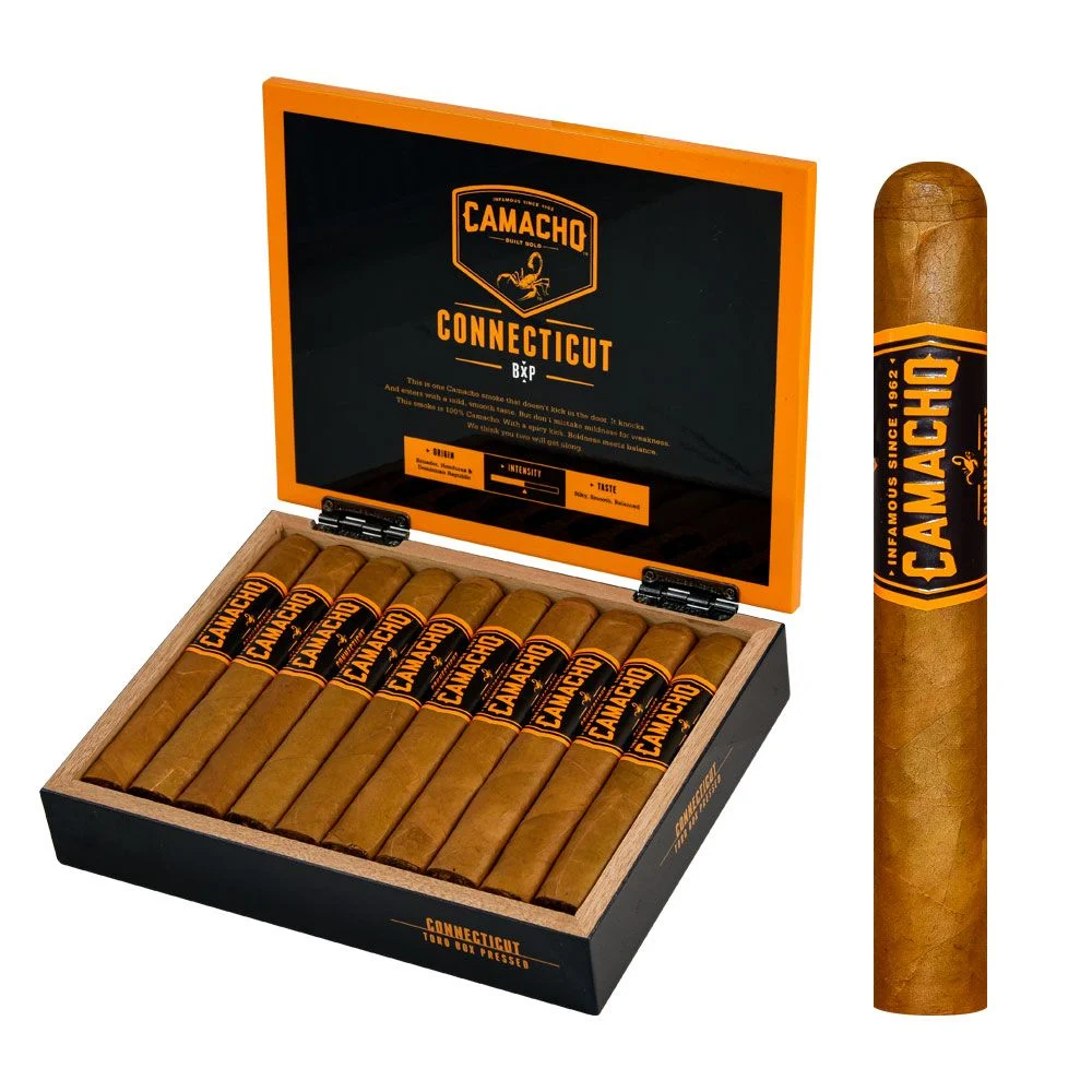 Camacho Connecticut BXP Toro Box of 20 - 6" x 50